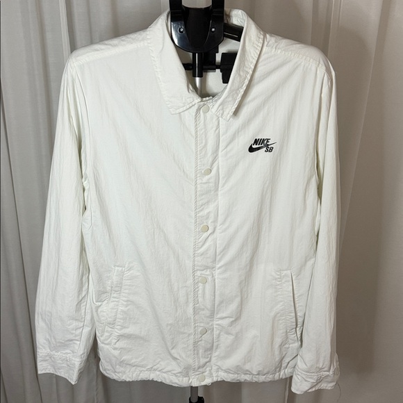 Nike SB Off white Jacket size Large inside 60% cotton Streetwear - Picture 2 of 10